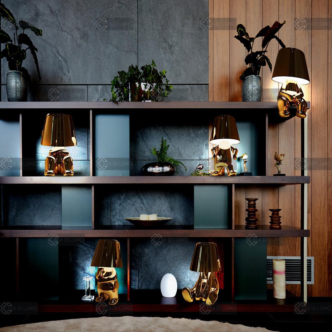 Golden Thinkers - Lamp Collection