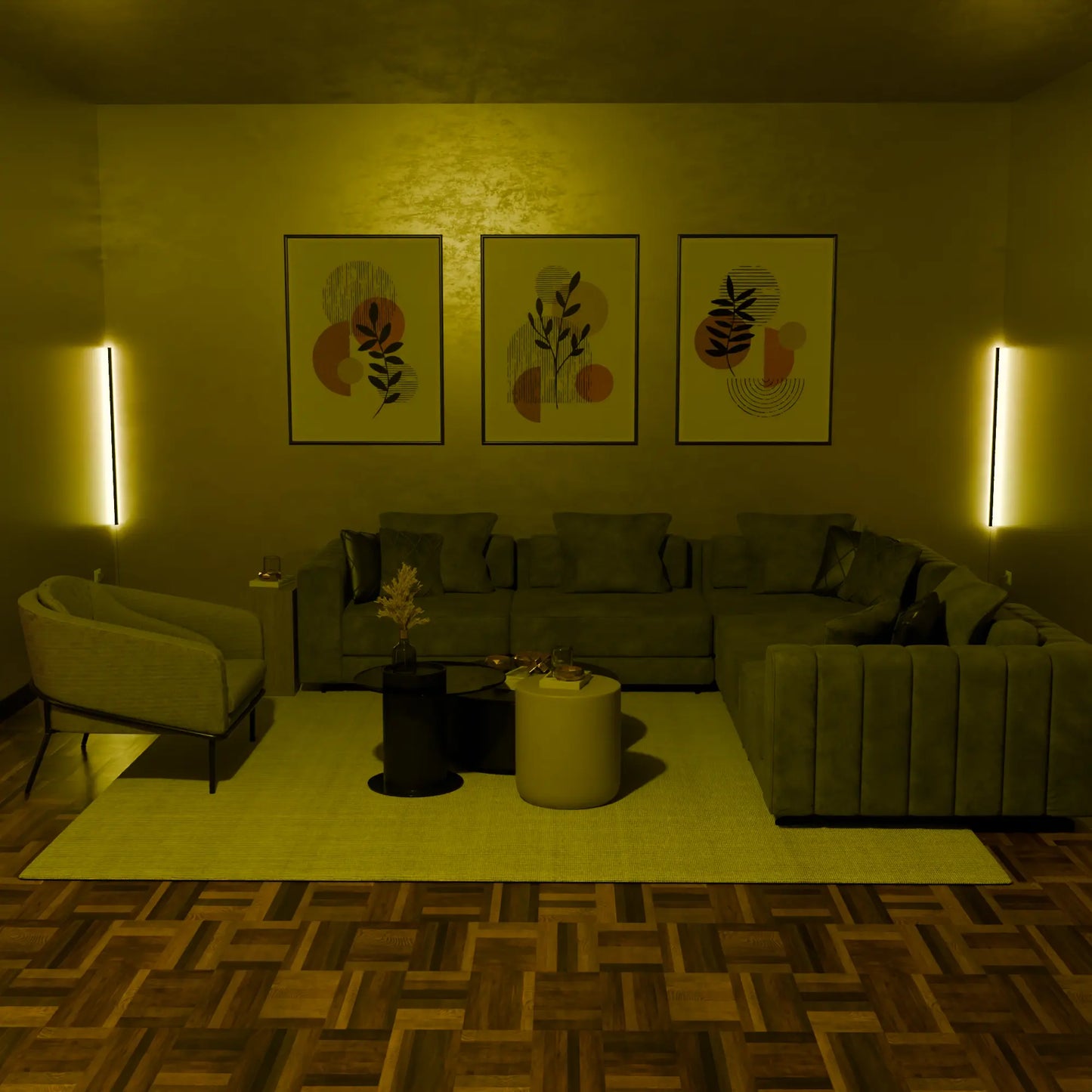 AuraEdge Smart Wall Lamp