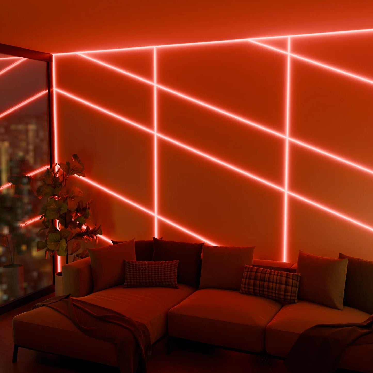 AuraFlow Smart LED Rope Light