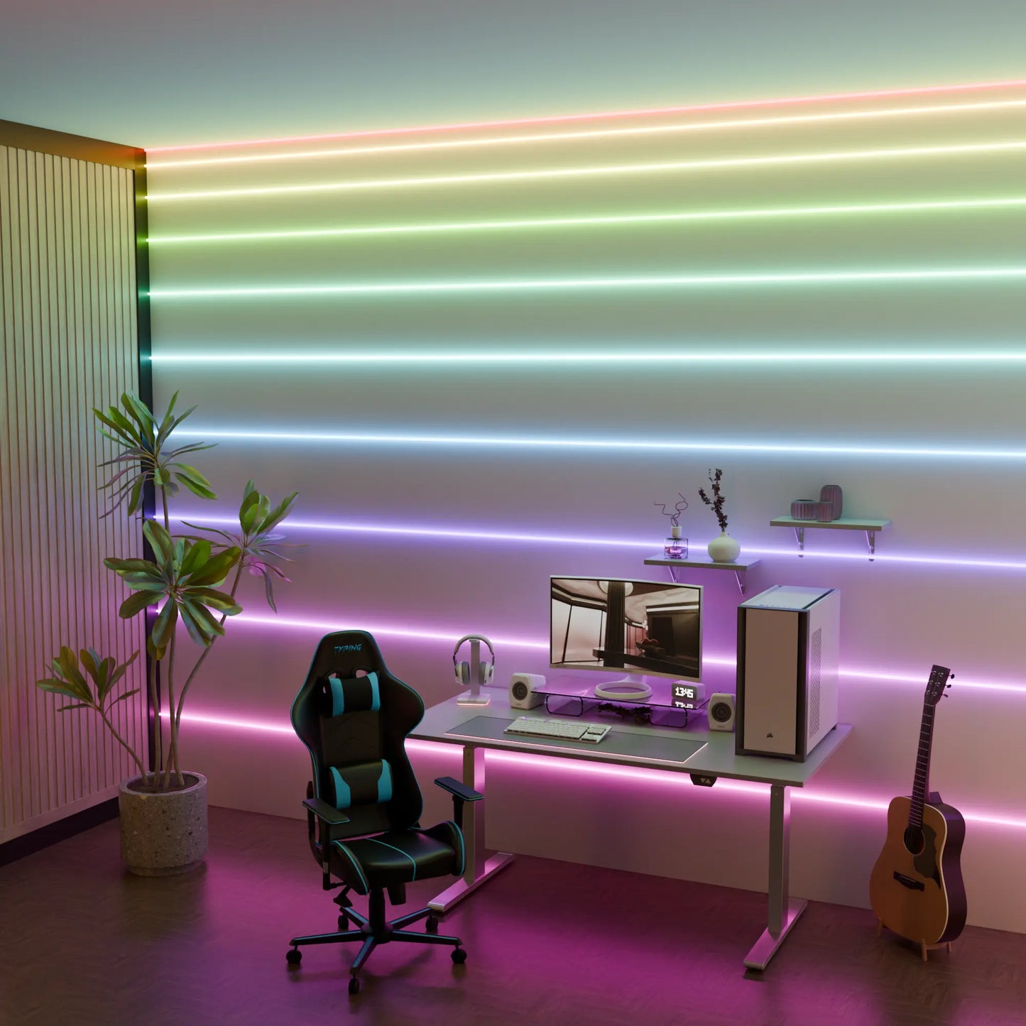 AuraFlow Smart LED Rope Light