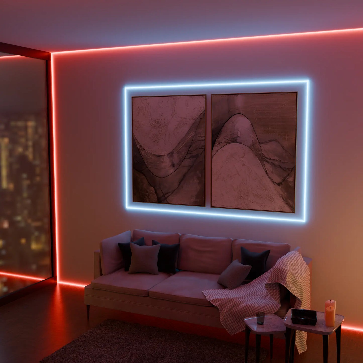 AuraFlow Smart LED Rope Light