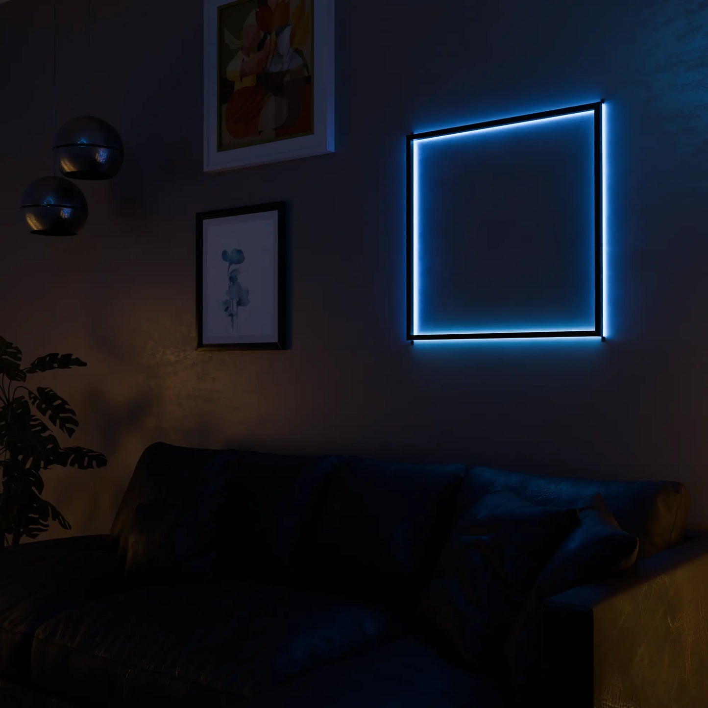 AuraFrame Smart Wall Lamp