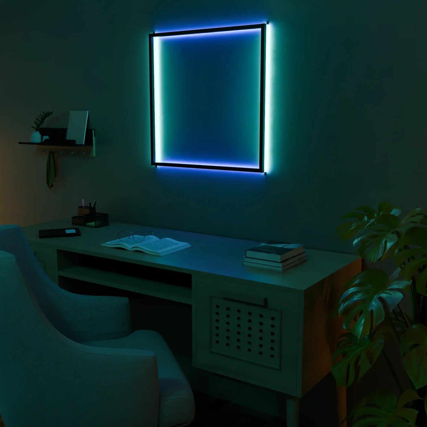 AuraFrame Smart Wall Lamp
