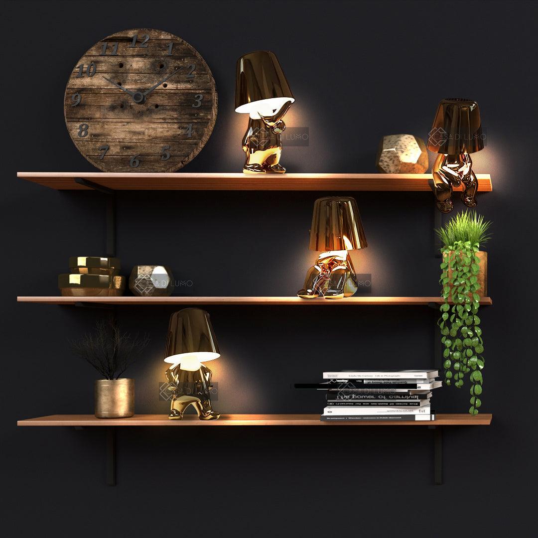 Golden Thinkers - Lamp Collection