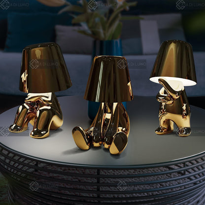 Golden Thinkers - Lamp Collection
