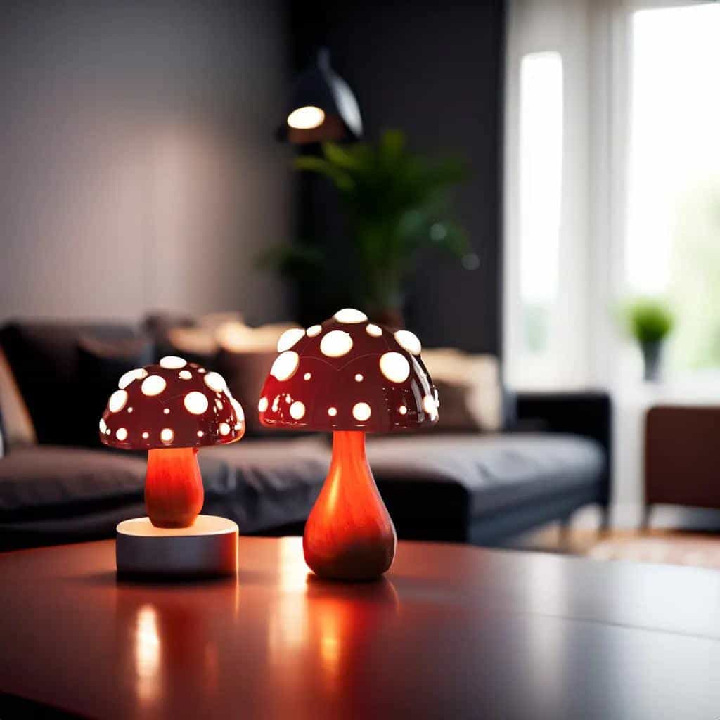 Matsutake Mushroom Lamp
