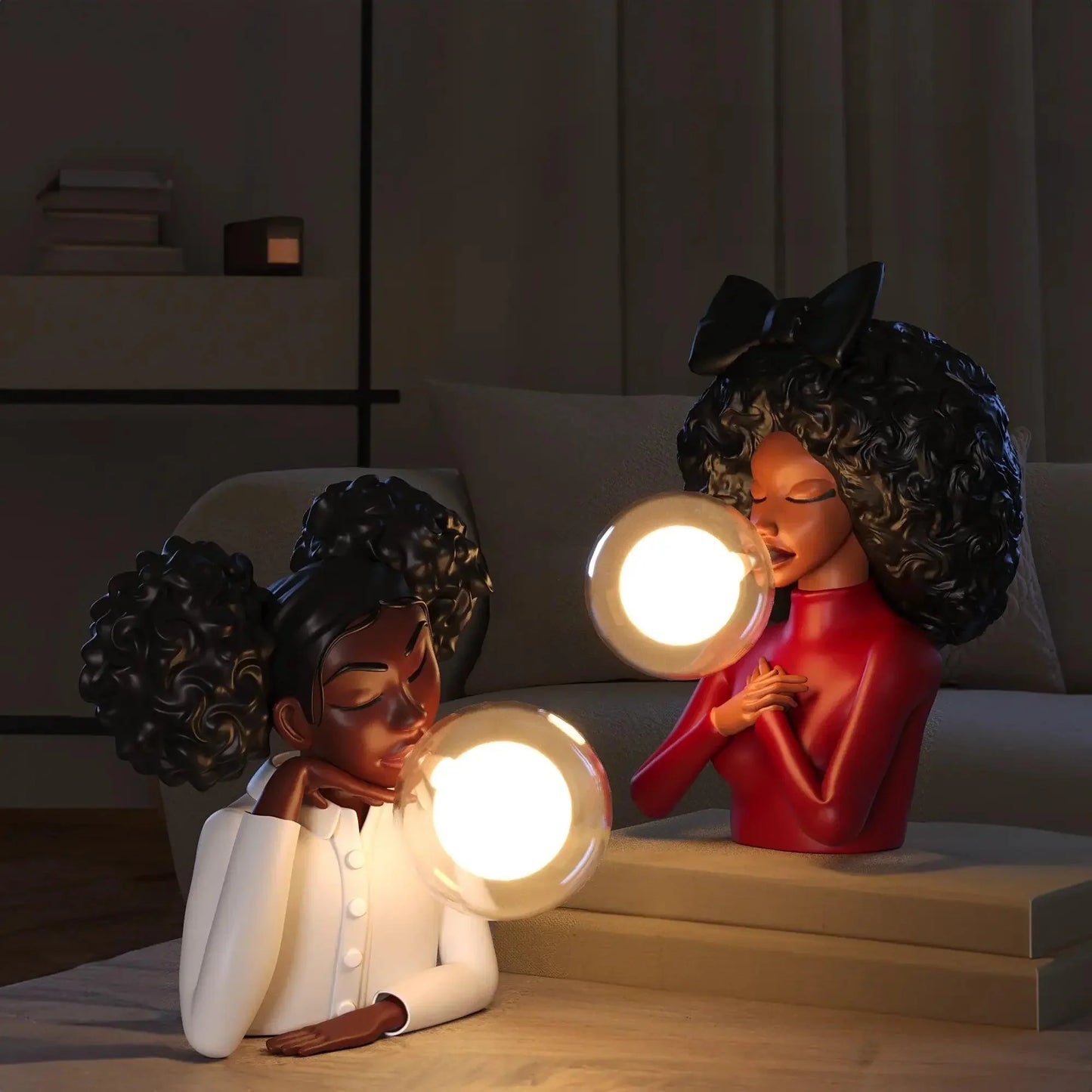 Soulful Bubble Girls - Lamp Collection